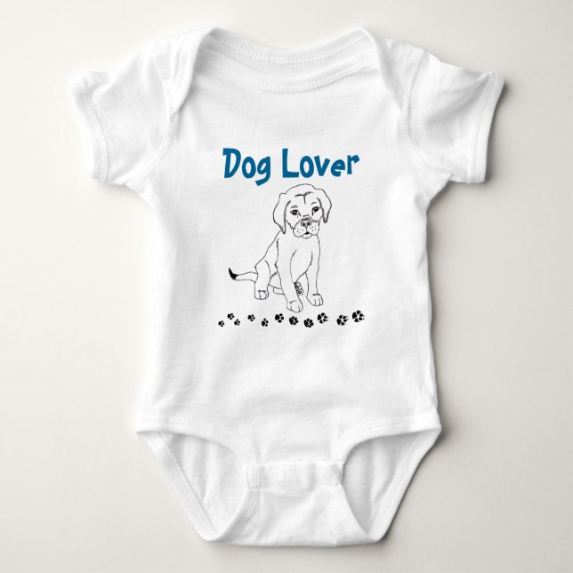 Dog Lover Puppy Shirt (Vorderseite)