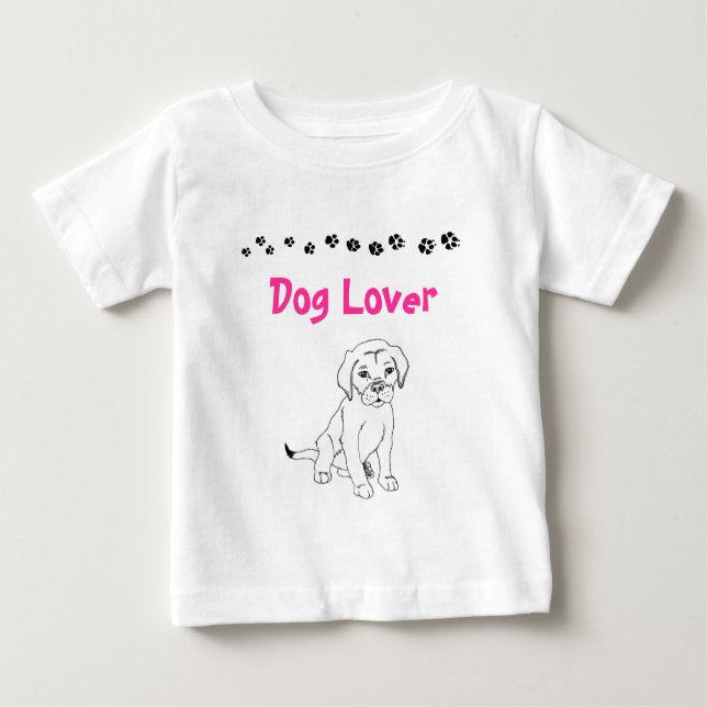 Dog Lover Puppy Shirt (Vorderseite)