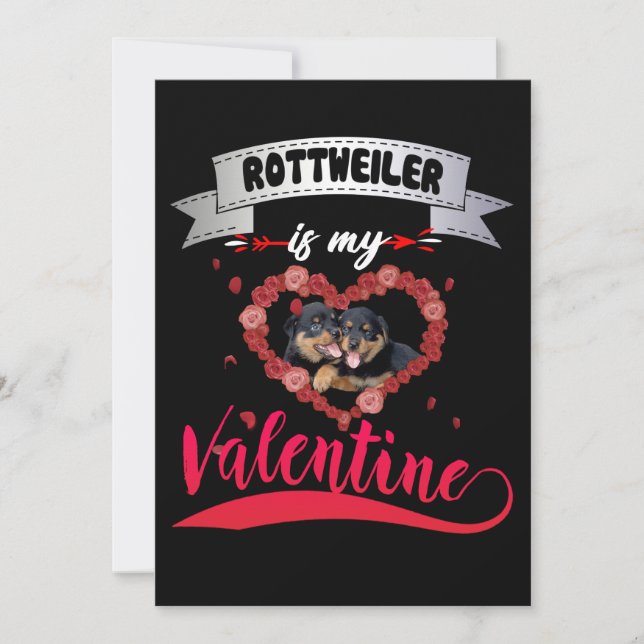 Dog Lover Rottweiler | Is Ankündigung (Vorderseite)