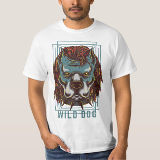 Dog Lover Wild Dog T - Shirt