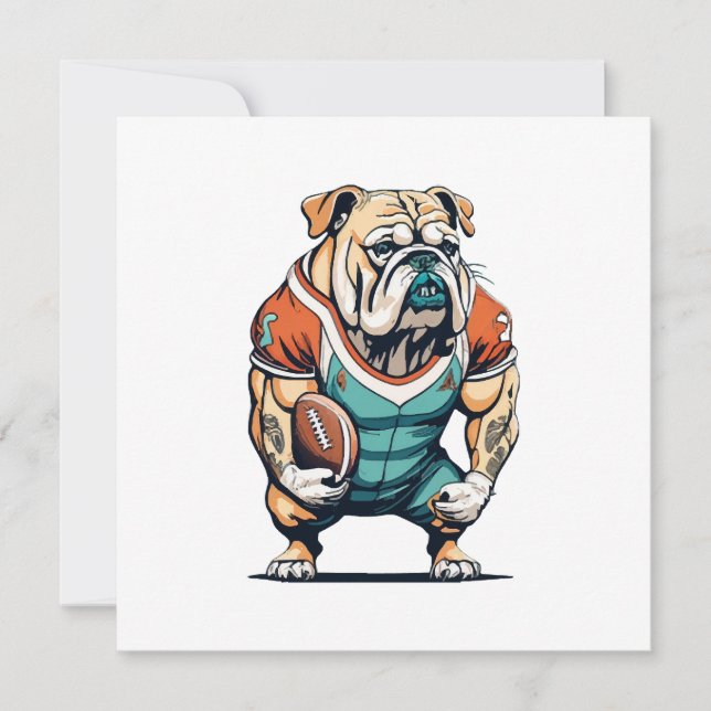 Dog Lovers Basketball Player Einladung (Vorderseite)