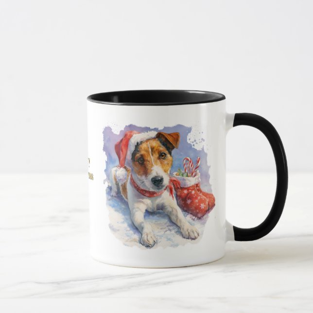 Dog Lovers Christmas Coffee Mug Tasse (Rechts)