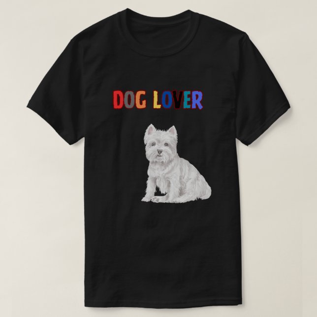 Dog Lover's Paradise T SHIRT (Design vorne)