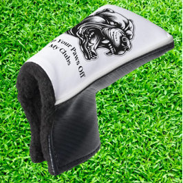 Dog-Loving Dad Golf Head Cover Golf Headcover