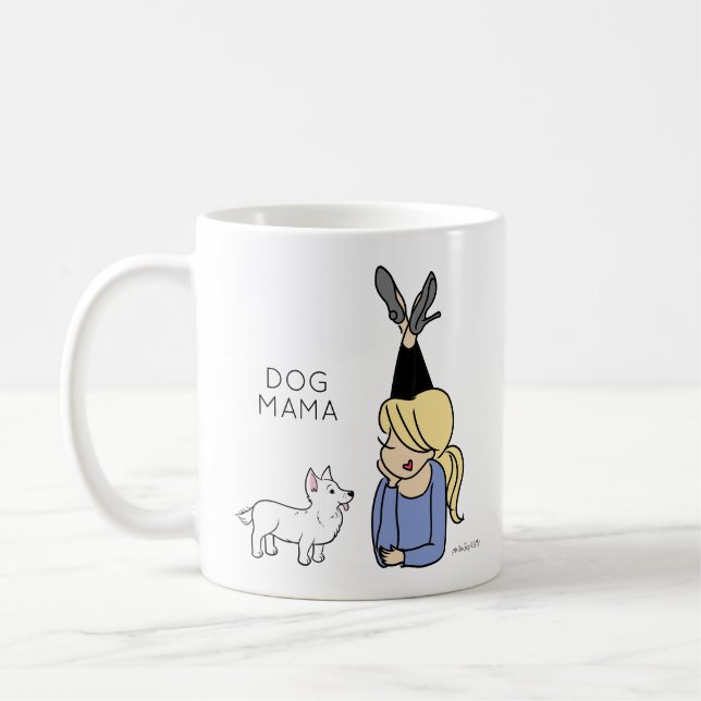 Dog Mama Coffee Tasse (Links)