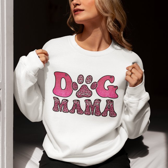 Dog Mama – Cozy Dog Lover  Sweatshirt (Von Creator hochgeladen)