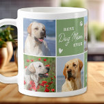 DOG MAMA Custom 7 Foto Collage Muttertag Kaffeetasse<br><div class="desc">Die moderne und stilvolle Hunde-Mama-Tasse, die perfekte Gabe für jeden Hundefreund! Diese schicke Tasse besticht durch eine moderne, kundenspezifische Collage aus dem Foto und die personalisierte Botschaft, Ihre Liebe für Ihren Furry-Freund zu zeigen. Als Hundemutter gibt es nichts Besseres, als morgens mit dem Welpen und einer warmen Tasse Kaffee oder...</div>
