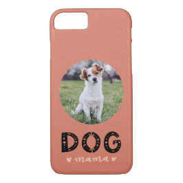 Dog Mama Custom Pet Foto Case-Mate iPhone Case