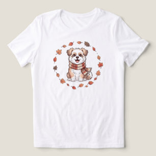 Dog Mama Fall Edition NUR WEISS Tri-Blend Shirt