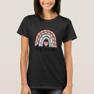 Dog Mama Niedlich Paw für Hundebesitzer T-Shirt