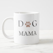 Dog Mama Pfotenabdruck, Muttertag und Geburtstag  