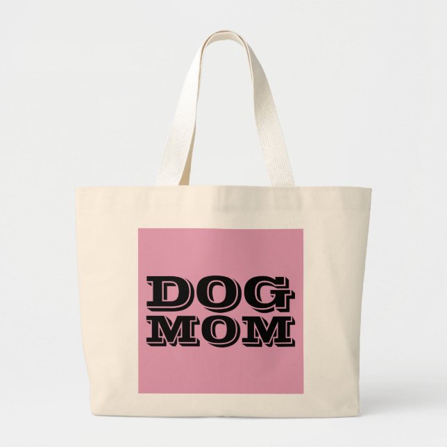 DOG MAMA PINK TASCHE HANDBAGS PURSE (Vorne)