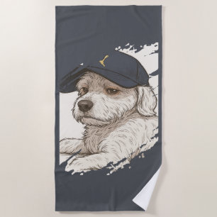 Dog Max Beach Handtuch