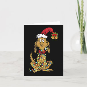 Dog Max Christmas Funny Xmas Geschenk Karte