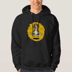 Dog Mediation Yoga Beagle Labrador Husky Sheperd Hoodie