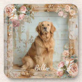 Dog Mom Besties Labrador Getränkeuntersetzer