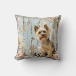Dog Mom Besties Yorkshire Terrier Decorative Kissen