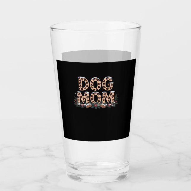 dog mom Classic T-Shirt Glas (Vorderseite)