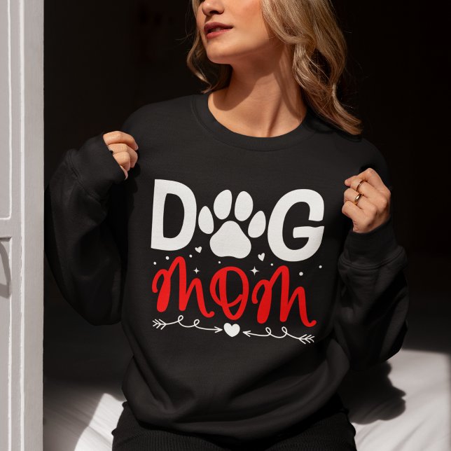 Dog Mom – Cozy Dog Lover  Sweatshirt (Von Creator hochgeladen)