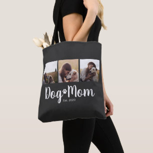 Dog Mom Established Schrift Schwarz 3 Foto