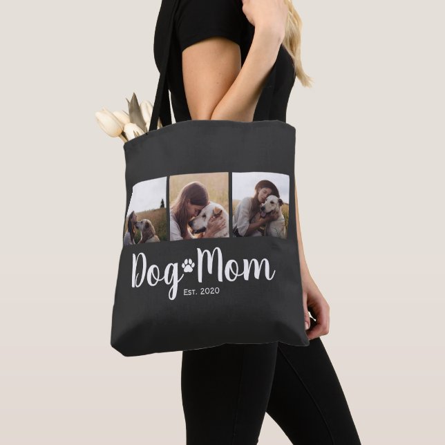 Dog Mom Established Script Black 3 Photo  (Von Nahem)