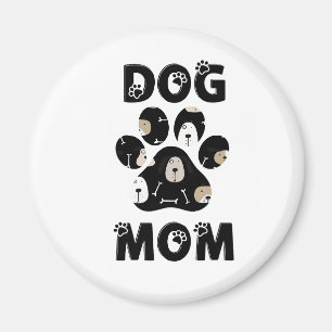 Dog Mom  Magnet
