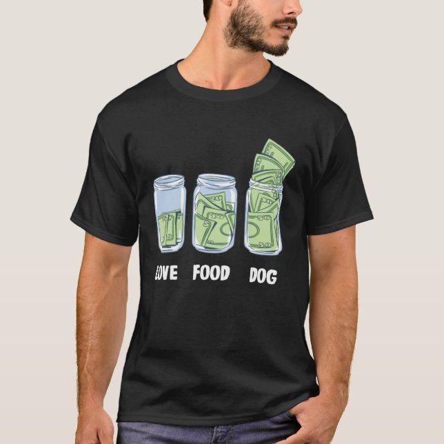Dog Money Bank T-Shirt (Vorderseite)