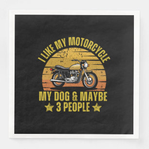 Dog Motorrad Serviette