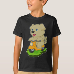 Dog Motorrad T-Shirt