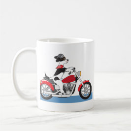 Dog Motorrad Tasse
