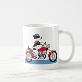 Dog Motorrad Tasse