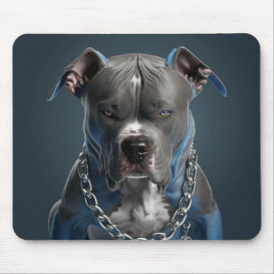 Dog Mouse Pad American Stafford Mousepad