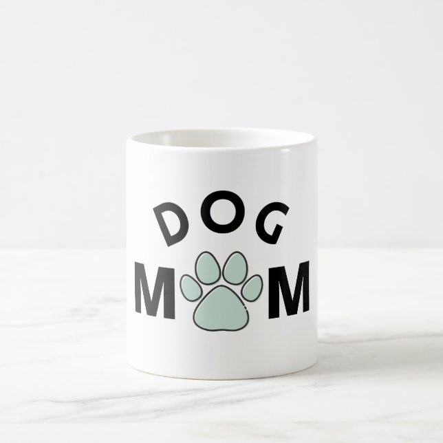 Dog Mum Kaffee Tasse (Mittel)