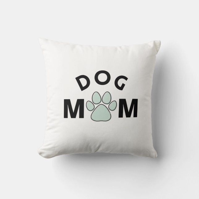 Dog Mum Kissen (Vorderseite)