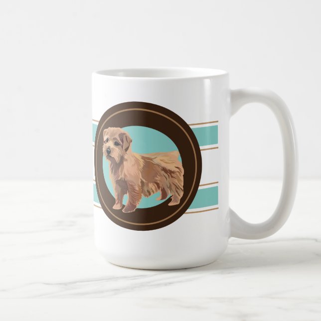 Dog Norfolk Terrier Tasse (Rechts)