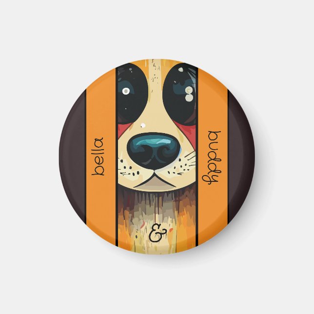 Dog Nose Magnet (Vorne)