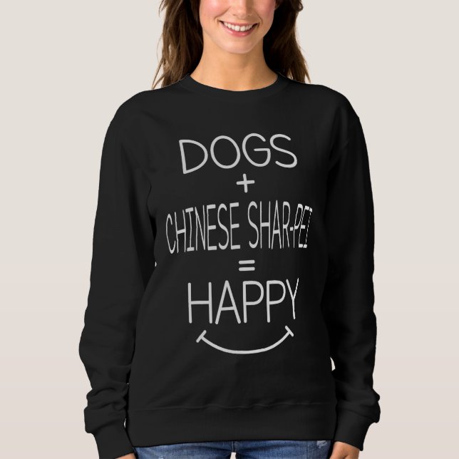 Dog Owner   Chinese Shar Pei Sweatshirt (Vorderseite)