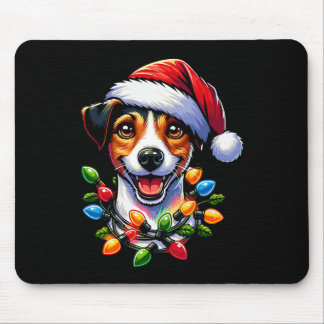 Dog Owner Xmas Men Women Favorite Jack Russell Chr Mousepad