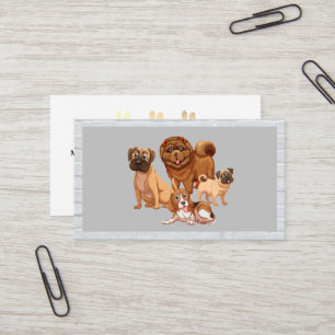 Dog Pack   Trainer   Paws Business Card Visitenkarte