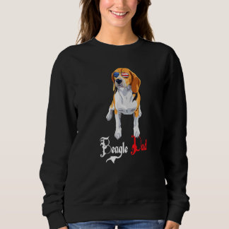 Dog Papa Puppy Vater Beagle Sweatshirt