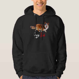 Dog Papa Puppy Vater Corgi Hoodie