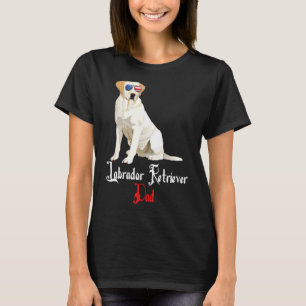 Dog Papa Puppy Vater Labrador Retriever T-Shirt
