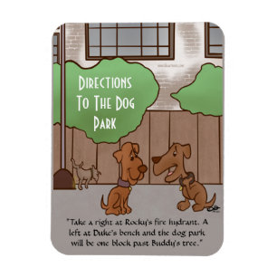 Dog Park Directors Magnet