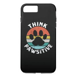 Dog Paw denken Pawsitive Hündin Lover Case-Mate iPhone Hülle