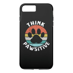 Dog Paw denken Pawsitive Hündin Lover Case-Mate iPhone Hülle
