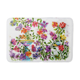 DOG PAW DRUCKT BIRD BATH BADEMATTE