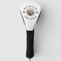 Dog Paw Print Foto Text Golf Pub Bester Vater Par