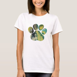 Dog Paw Print T-Shirt