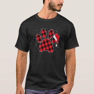 Dog Paw Weihnachtspajamas für Familien Matching Ou T-Shirt