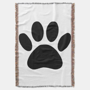 Dog Pawprint Decke